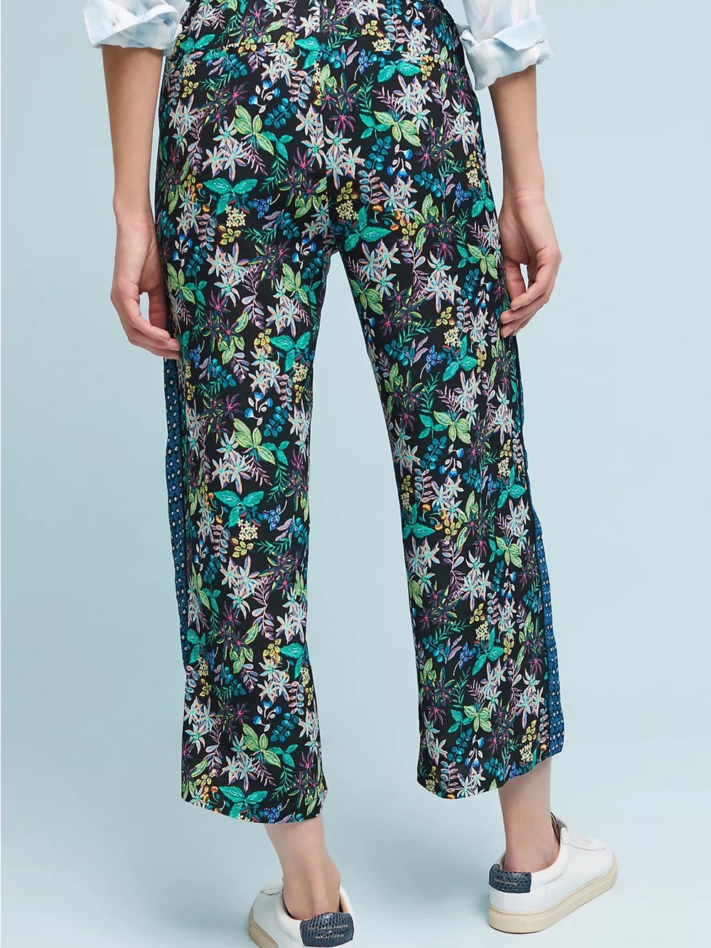 Anthropologie Ett:twa Rousseau Cropped Wide Leg Pants (M) - Picture 4 of 12